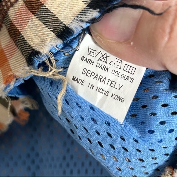 Pepsi Jeans Plaid High Low Button Down Long Sleeve Shirt - Picture 12 of 14